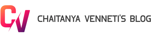 Chaitanya Venneti's blog